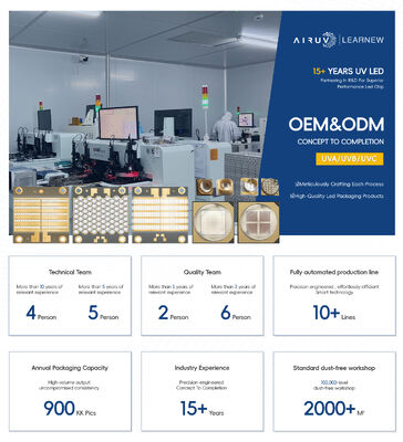 200W Raindrop UV Led 3535 COB UVA LED 395nm 365nm UV Leds เครื่องพิมพ์ 38V รักษา UV COB โมดูล LED UV-A LED 385nm