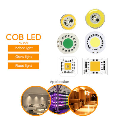 30W 380-780nm AC DOB LED Driver&Chip บนเครื่องสําหรับ LED Growing Light