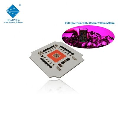 100w 7070 LED COB ความต้านทานความร้อนต่ำสำหรับไฟปลูกพืช