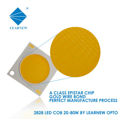 ซุปเปอร์อลูมิเนียม 2828 Flip Chip Cob Led 30w 50w 100w พลังงานสูง LED Chip สําหรับความสม่ําเสมอสี