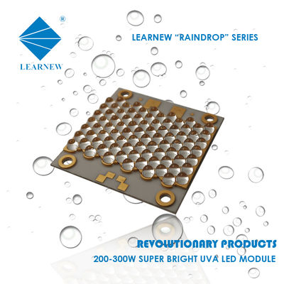 ชิป LED UV ขนาดสูง 35*35 มิลลิเมตร ความยาวคลื่น 365nm 385nm สําหรับการใช้งาน UV Curing