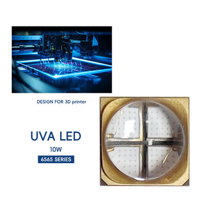 2025 ใหม่ อาหารกลางวัน มืออาชีพ พลังสูง UVA LED 10W SMD6868 365nm 385nm 395nm 6.0-7.0V UV LED Light สำหรับการปลูกพืช การบ่ม UV