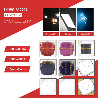 ไฟหน้า LED สำหรับรถยนต์ ไฟเวที LED ชิป LED SMD CSP CNSP 1616 3W สีขาวบริสุทธิ์ 1000mA 6500K