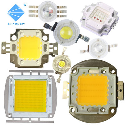 SMD 10W Learnew ชิป LED COB พลังงานสูง 5.0x5.0MM แบบบูรณาการ